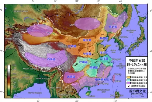 中国中石器文化列表