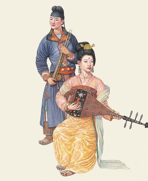 中国古代服饰时间表-汉服发展