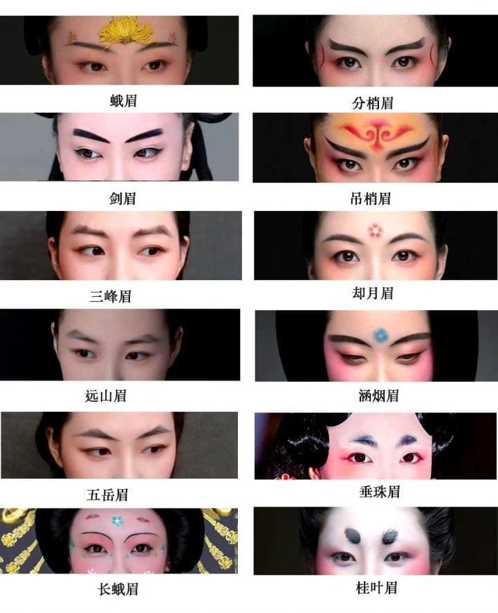 唐朝眉毛风格