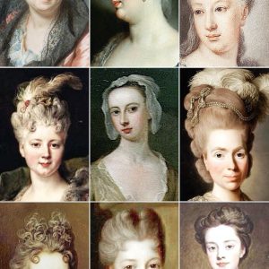 18 世纪女性的发型