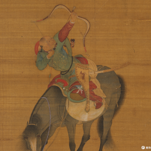 元代蒙古族服饰-海青衣