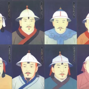 元代帽子-笠帽