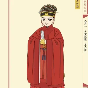 明朝皇帝皮弁服