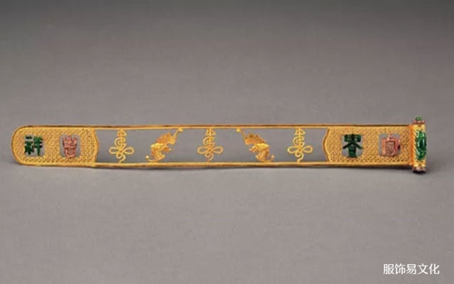 中国古代头饰清朝扁方