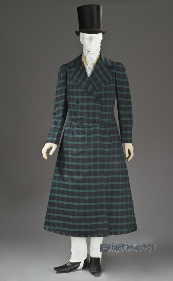 1820 年礼服外套，来自 lacma