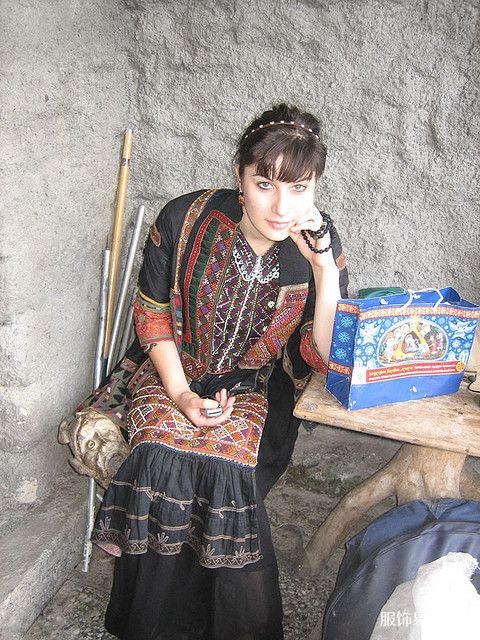 格鲁吉亚赫夫苏尔人的服装