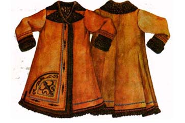 俄罗斯民间外衣和保暖服装
