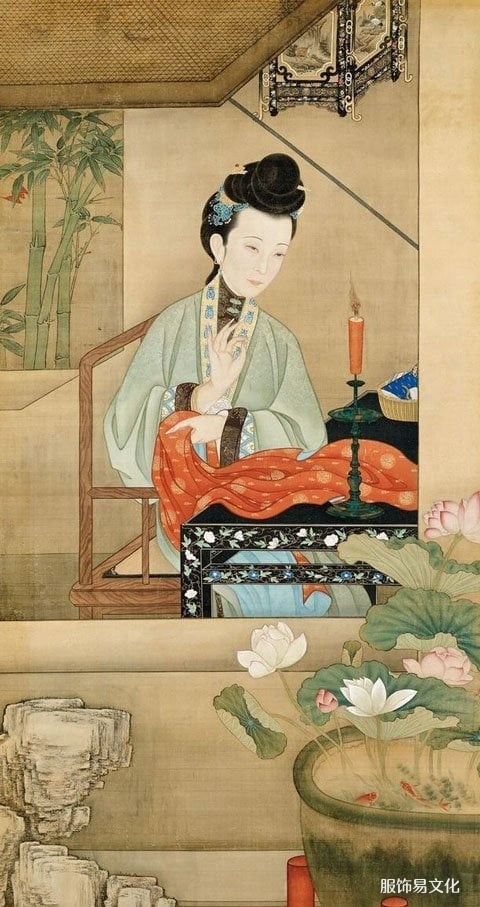 汉服图画——清朝十二美女