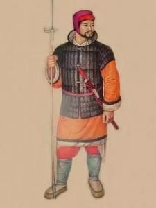 15式中国古代军服
