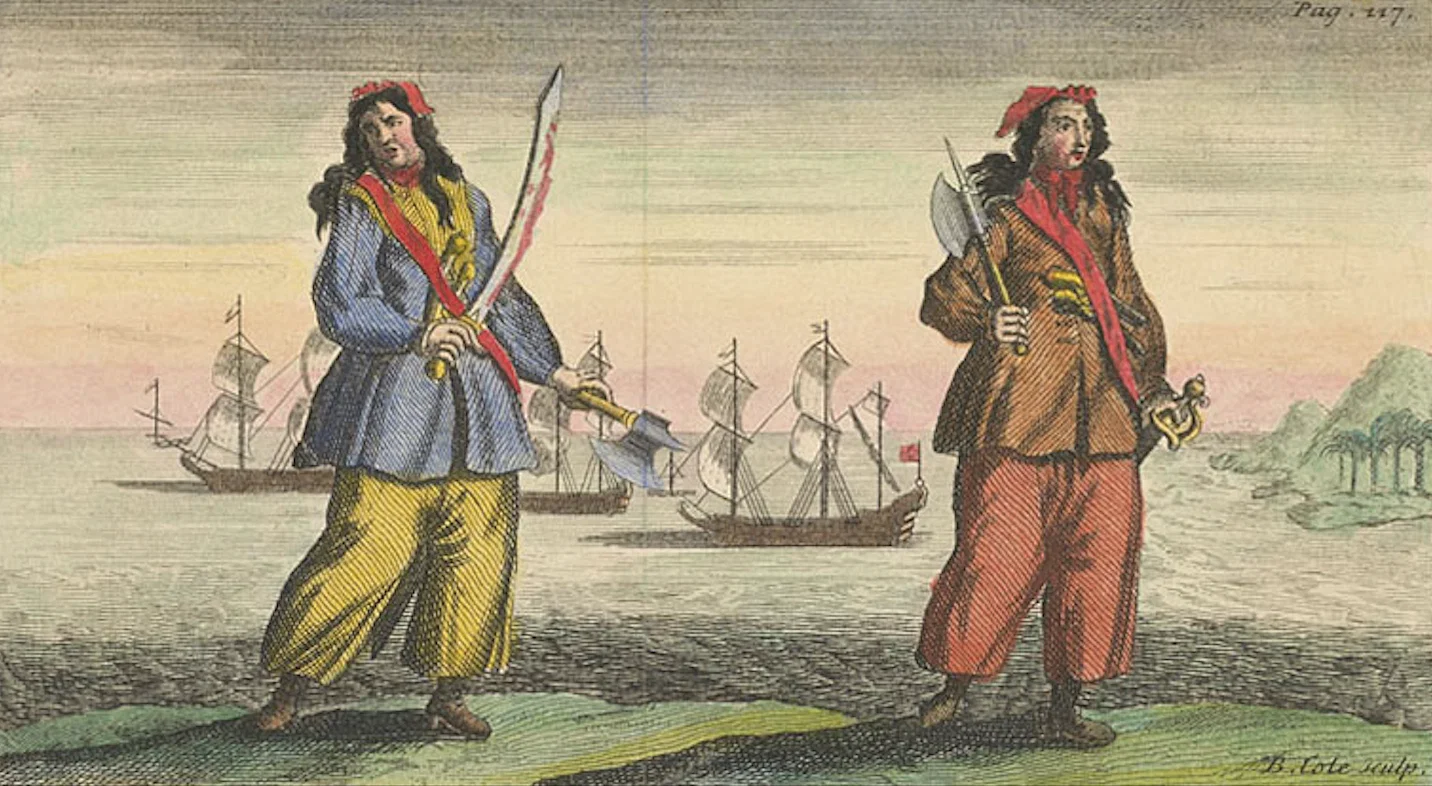 海盗黄金时代（1690-1730）的海盗服装