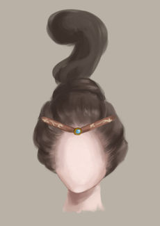 女士额头装饰