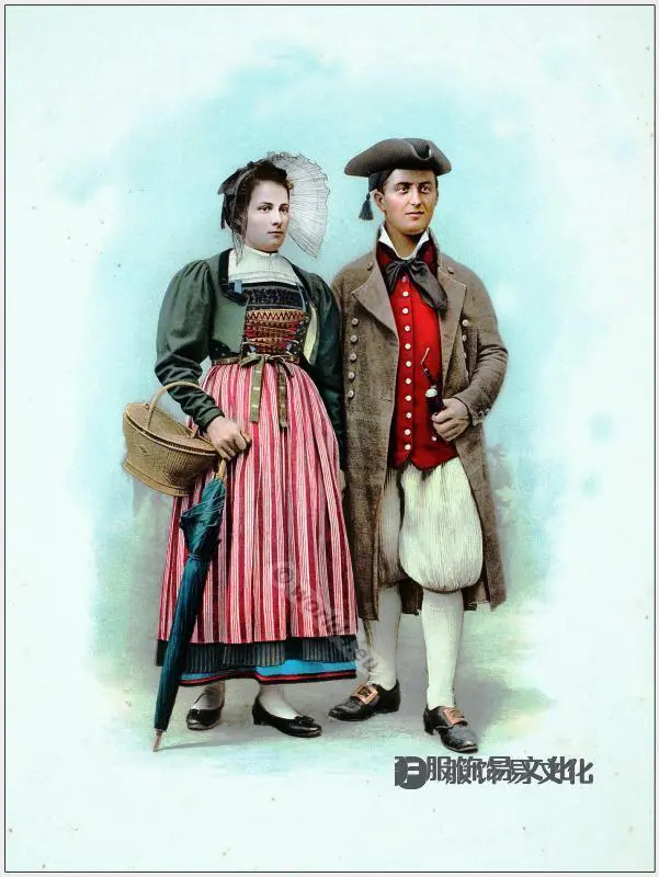 瑞士17世纪-19世纪传统服饰