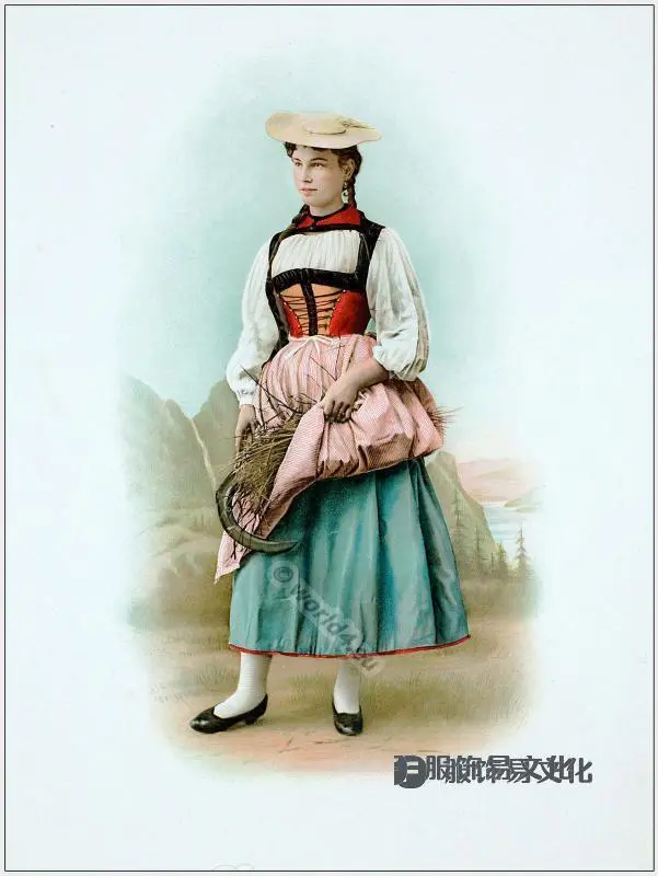 瑞士17世纪-19世纪传统服饰