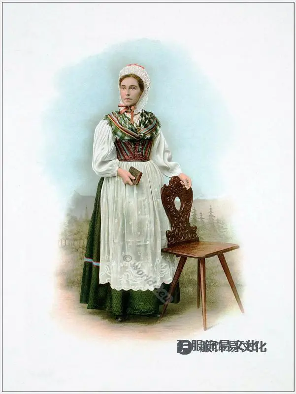 瑞士17世纪-19世纪传统服饰