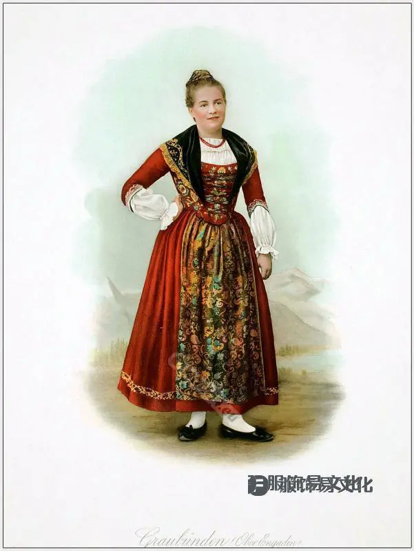 瑞士17世纪-19世纪传统服饰