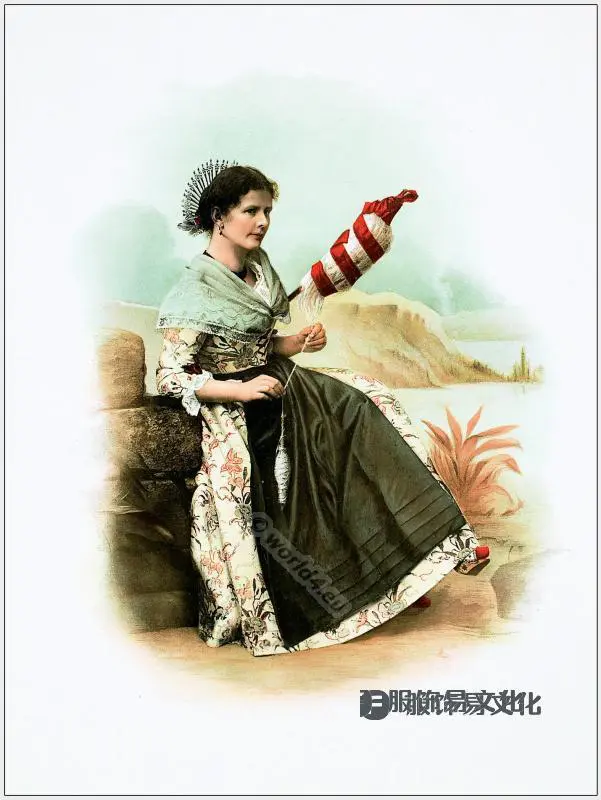 瑞士17世纪-19世纪传统服饰