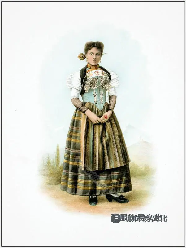 瑞士17世纪-19世纪传统服饰