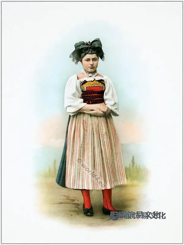 瑞士17世纪-19世纪传统服饰