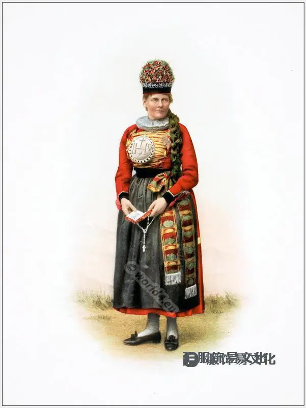 瑞士17世纪-19世纪传统服饰