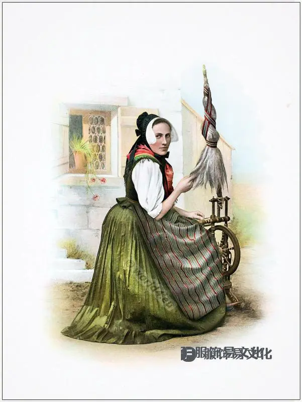 瑞士17世纪-19世纪传统服饰