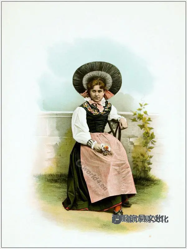 瑞士17世纪-19世纪传统服饰