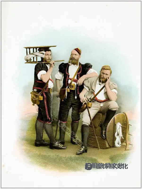 瑞士17世纪-19世纪传统服饰