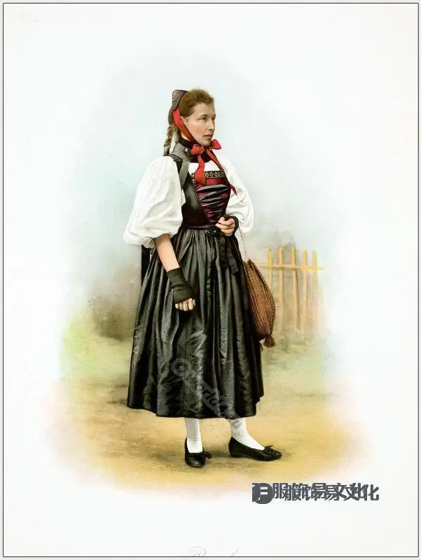 瑞士17世纪-19世纪传统服饰
