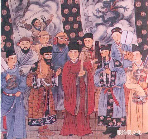 山西省洪洞广胜寺壁画中对元代(1279-1368)