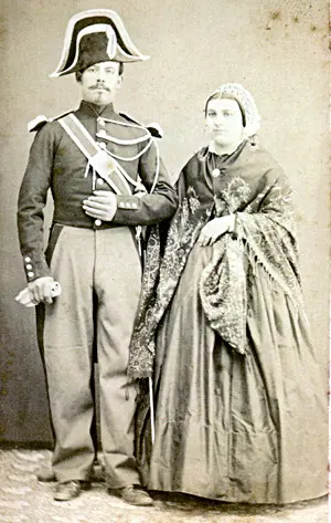 衬裙时代的鲁西永服装（1852-1870）