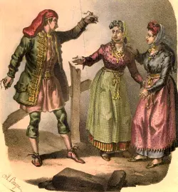 19、20世纪法属加泰罗尼亚的传统服饰