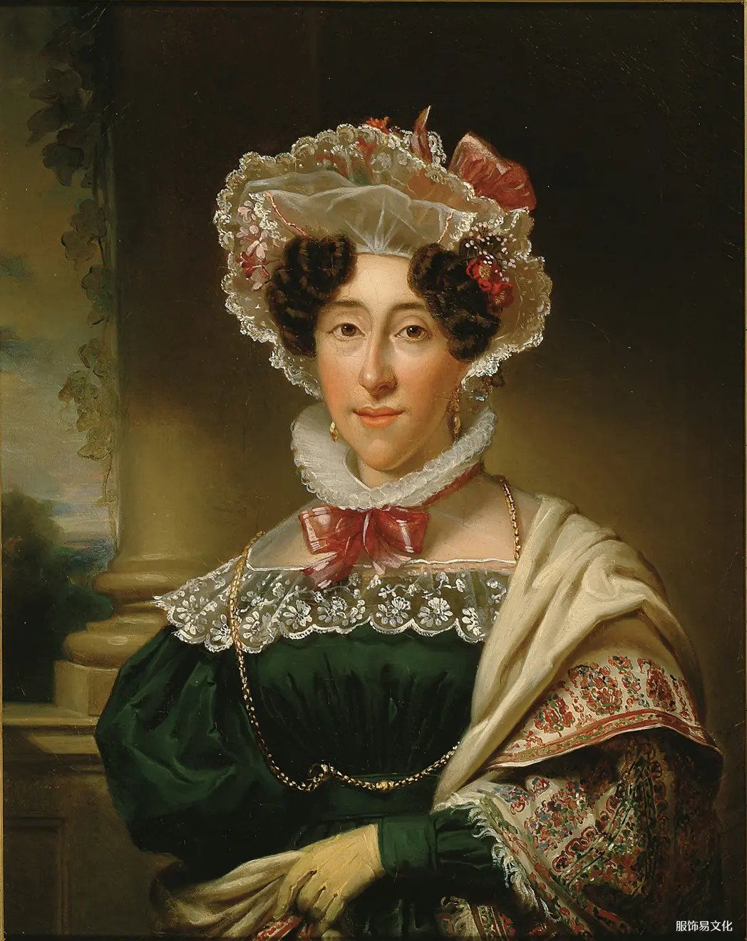 1834 简·亚当·克鲁斯曼 - 安娜·伊丽莎白·惠德科珀（弗兰斯·哈尔斯博物馆）