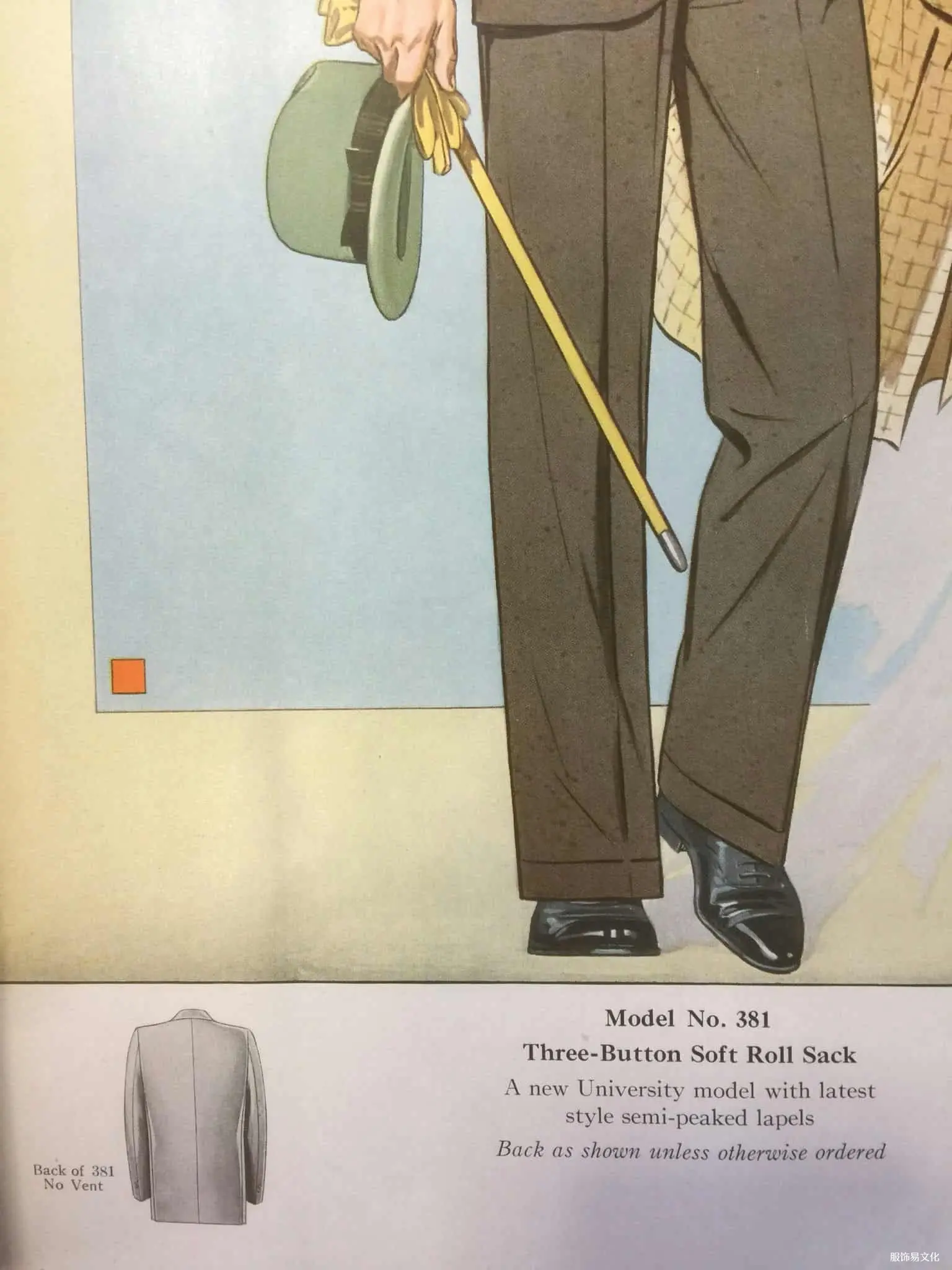 1928 年秋季男士最喜爱的时装