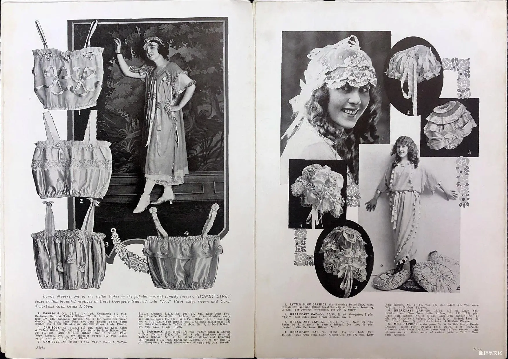 内布拉斯加州出版的1920 年秋季丝带流行趋势