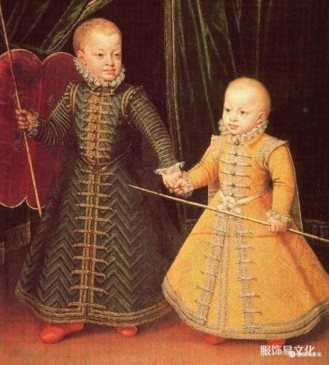 16,17世纪宫廷儿童服饰