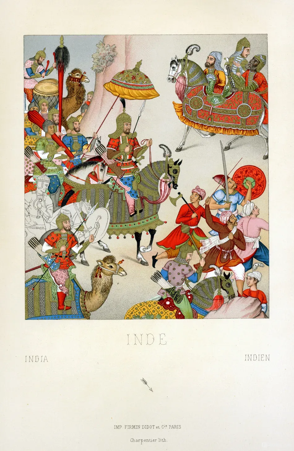 印度莫卧儿王朝服饰