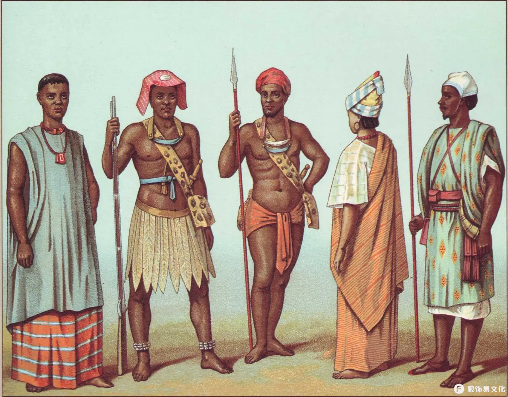 苏丹,南非服饰