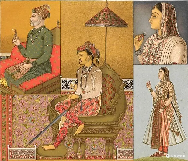 印度莫卧儿王朝服饰