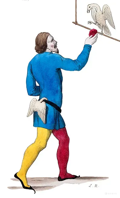 法国猎鹰人(约1368-1422年)服饰