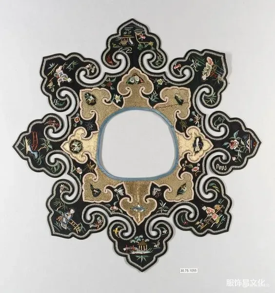 清朝汉服云领收集