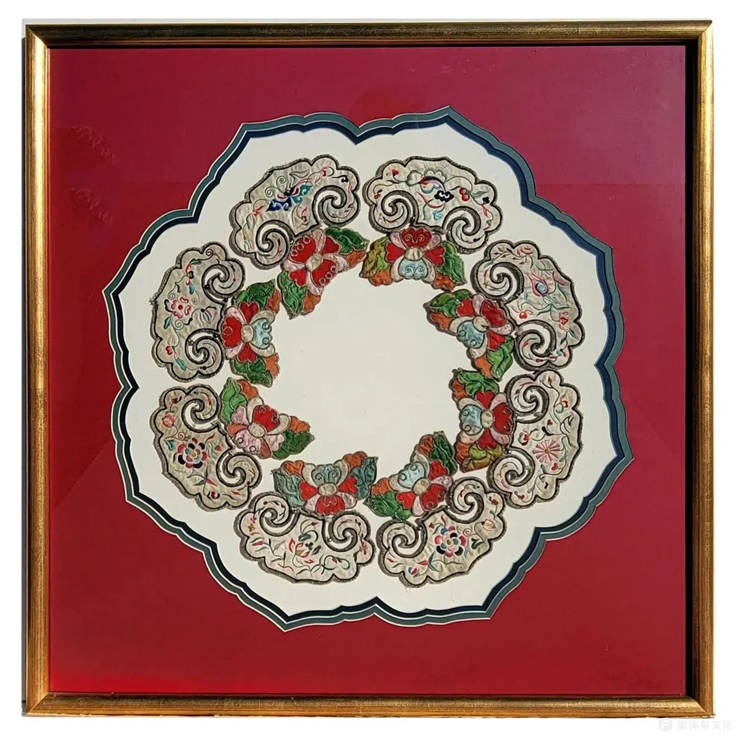 清朝汉服云领收集