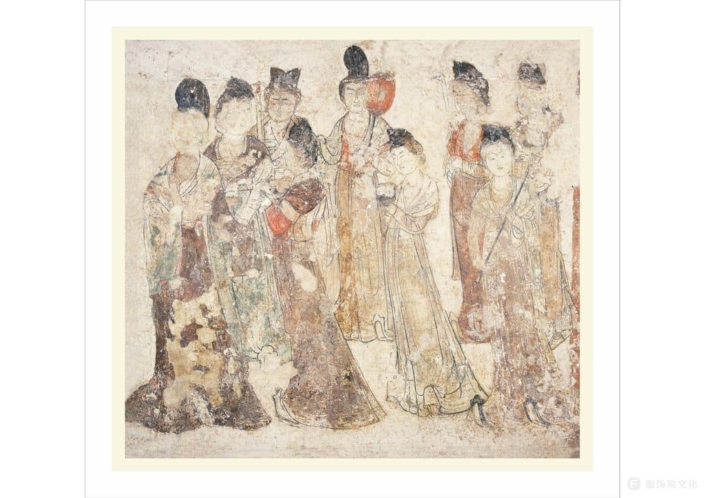 唐朝宫女图