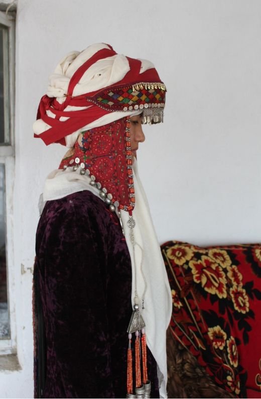 吉尔吉斯斯坦头饰穆尔加布的历史