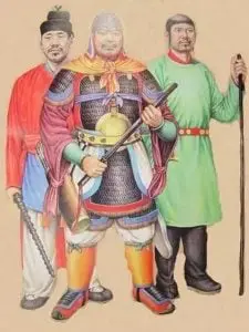 15式中国古代军服