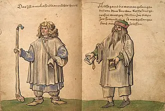 Trachtenbuch-克里斯托夫·韦迪茨 (Christoph Weiditz) 的服装书