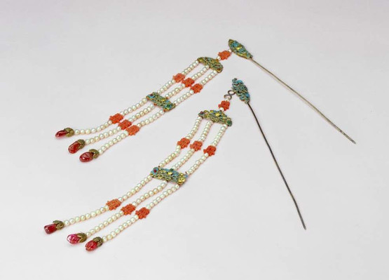 清代步摇步摇(1636—1912)——故宫博物院