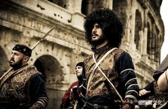 格鲁吉亚赫夫苏尔人的服装