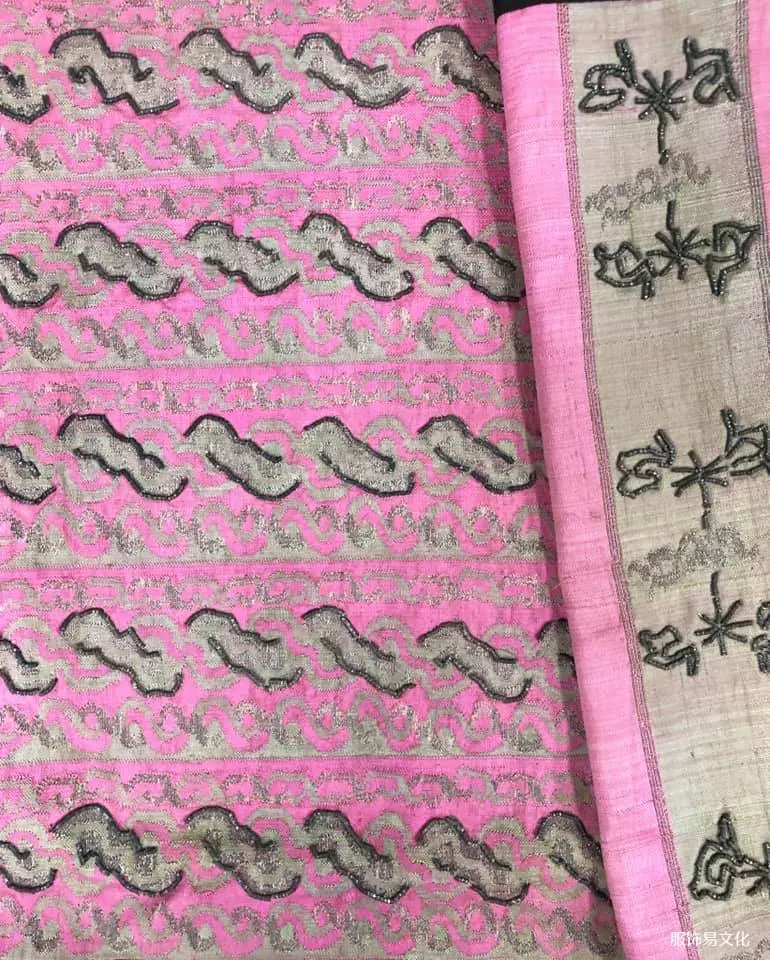 缅甸手工刺绣工艺