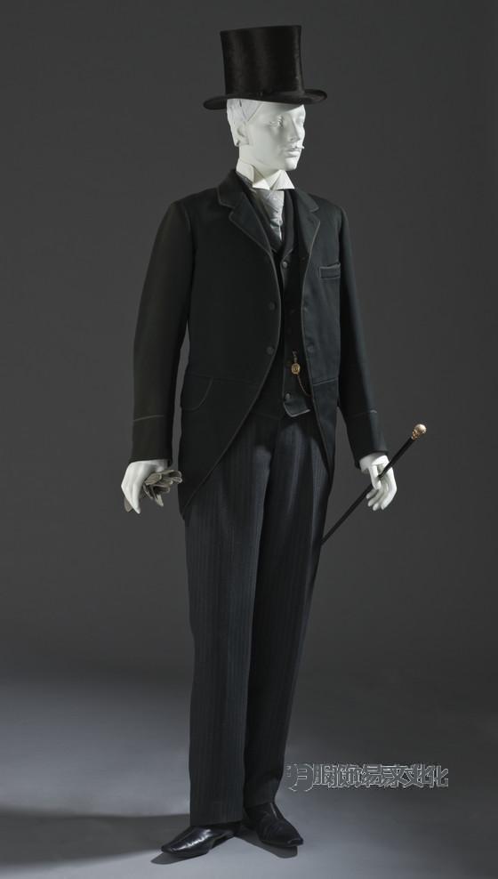 男士晨衣和兽医 1880 来自 lacma