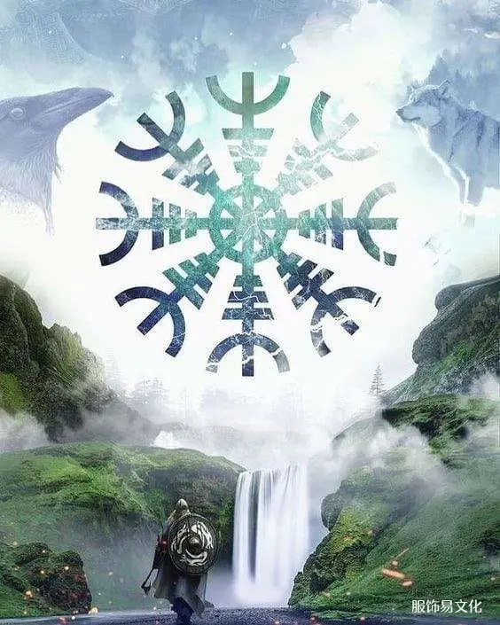 恐怖符号 aegishjalmur 头盔的含义