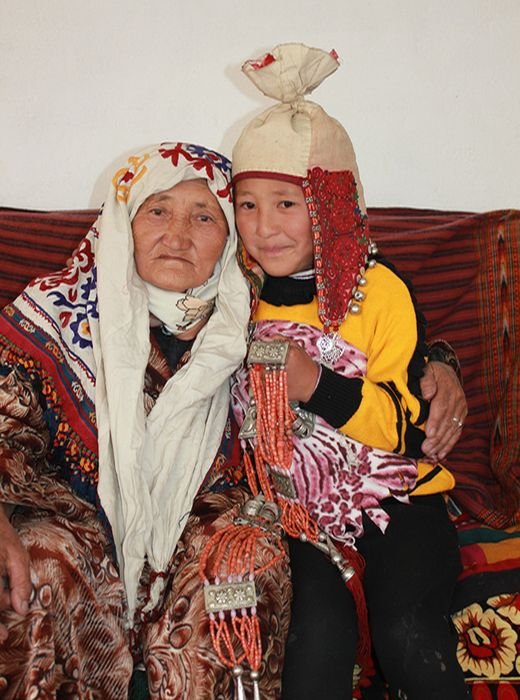 吉尔吉斯斯坦头饰穆尔加布的历史